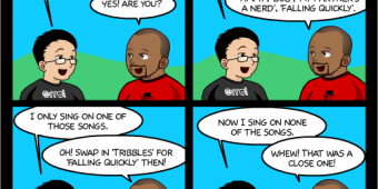 Comic 845 – “Special Features Gig”