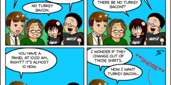 Comic 875 – “No Turkey Bacon”