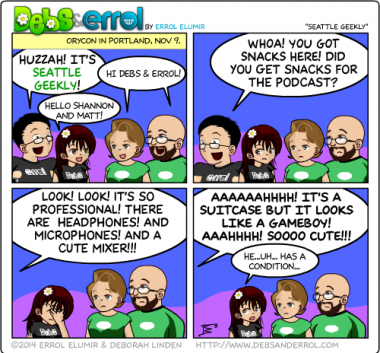 Comic 885 – “Seattle Geekly”