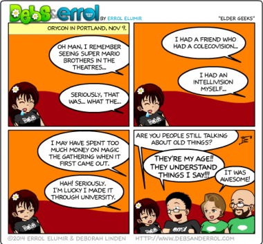 Comic 886 – “Elder Geeks”