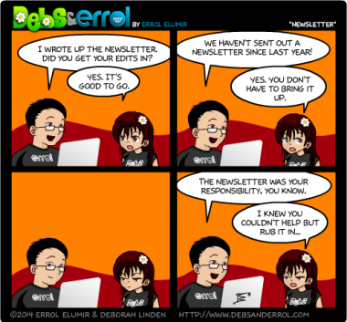 Comic 893 – “Newsletter”