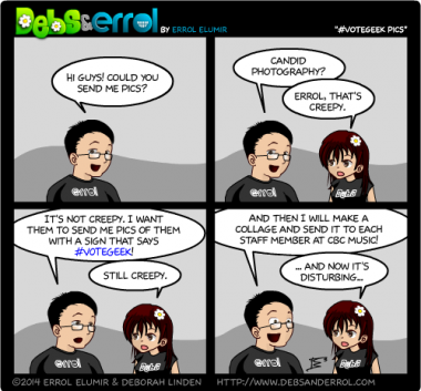 Comic 912 – “#VoteGeek Pics”