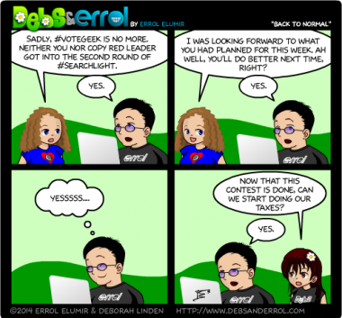 Comic 915 – “Back to Normal”