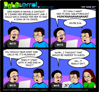 Comic 916 – “Not Done Yet”