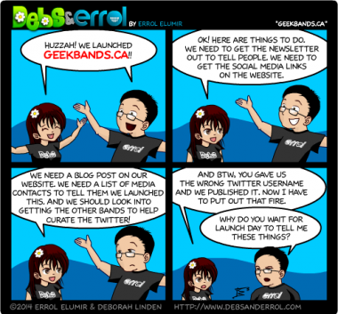 Comic 932 – “GeekBands.ca”