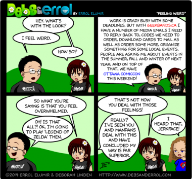 Comic 933 – “Feeling Weird”