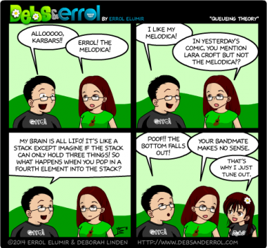 Comic 963 – “Queueing Theory”