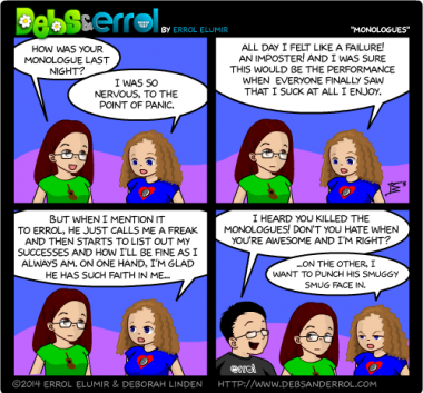 Comic 970 – “Monologues”