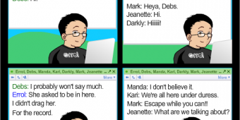 Comic 973 – “Debs in Chat”