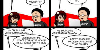 Comic 981 – “Canada Day with Klei!”