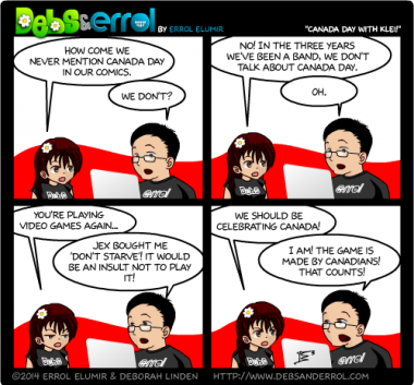 Comic 981 – “Canada Day with Klei!”