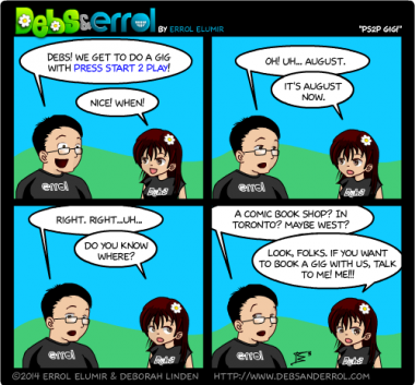 Comic 1010 – “PS2P Gig!”