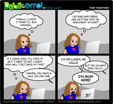 Comic 1033 – “Chat Traditions”