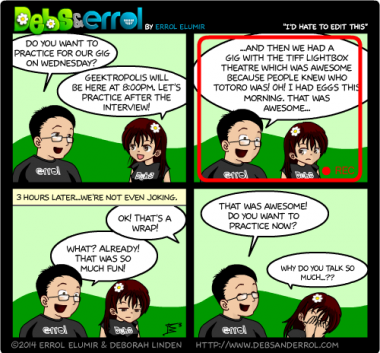 Comic 1042 – “I’d Hate To Edit This”