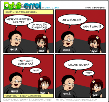Comic 1048 – “Show Is Imminent!”