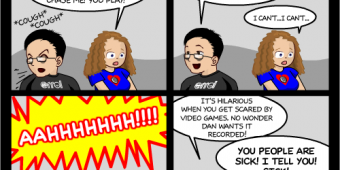 Comic 1068 – “Scary Video Games”