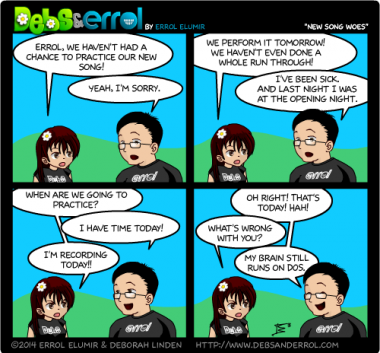 Comic 1075 – “New Song Woes”